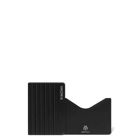 rimowa aluminium card holder